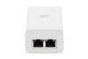Zasilacz/Adapter PoE+ 802.3at, max. 52V 30W Gigabit 10/100/1000 Mbps, aktywny, Biały