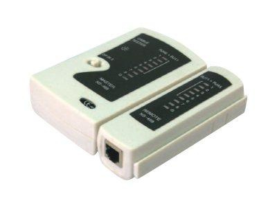LOGILINK WZ0010 LOGILINK - Tester kabli do złącz RJ11, RJ12 i RJ45 z jednostk zdalną