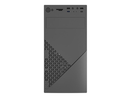 GEMBIRD obudowa komputerowa mATX Fornax K170 2x USB 2.0 + 1x USB 3.0 + 1x USB typ-C czarna