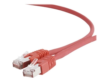 GEMBIRD PP6A-LSZHCU-R-5M Gembird patchcord RJ45, kat. 6A, SFTP, LSZH, 5m, czerwony