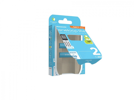 Eneloop akumulator lite AAA 550 mAh 2 szt DECT