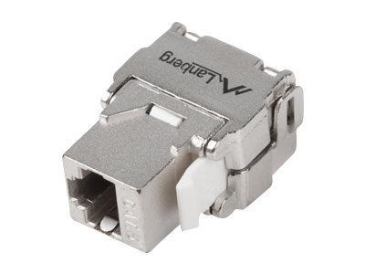 LANBERG KSF6-2000 Lanberg Moduł Keystone Gniazdo Beznarzędziowy RJ45->LSA 180deg FTP Kat.6