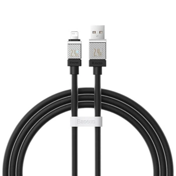 Kabel USB -> Lighting Baseus CoolPlay CAKW000501 2m 2,4A czarny