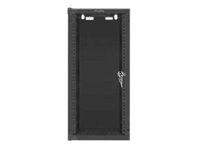 LANBERG WF10-2312-10B Lanberg Szafa Instalacyjna Rack Wisząca 10 12U 280X310 czarna