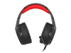 Słuchawki dla graczy Genesis Neon 200 z mikrofonem podświetlenie RGB Czarno-czerwone