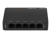 LANBERG switch PoE desktop 5-port 1GB 4 ports PoE 30W/port max 60W DSP3-1005-60W unmanaged