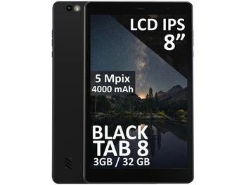 Tablet BlackTAB8 3/32GB 4G LTE 8 cali Czarny