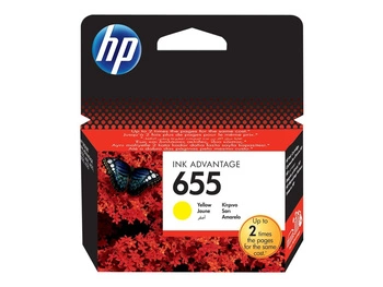 HP CZ112AE BHK Tusz HP 655 yellow