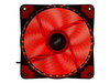 AKYGA Wentylator systemowy AW-12E-BR 120mm 33 LED czerwony Molex
