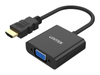 UNITEK Y-6333 Adapter HDMI - VGA + audio M/F