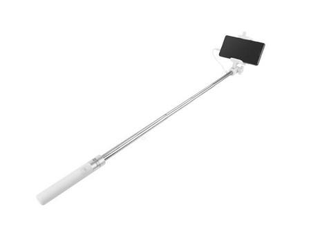 Selfie stick Monopod przewodowy SF-20W Biały