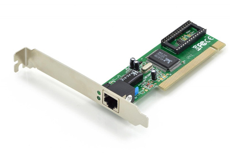 Karta sieciowa DIGITUS PCI Fast Ethernet 10/100Mbps Chipset Realtek
