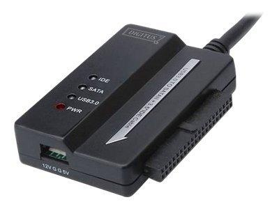 DIGITUS USB3.0 adaptor cable to SATA and IDE incl power supply for 2.5inch + 3.5inch HDD + SSD