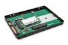 Adapter na dysk SATA/HDD 2,5" M.2 /mSATA SATA 3,6 Gbit/s, zapis do 520 MB/s Aluminiowa