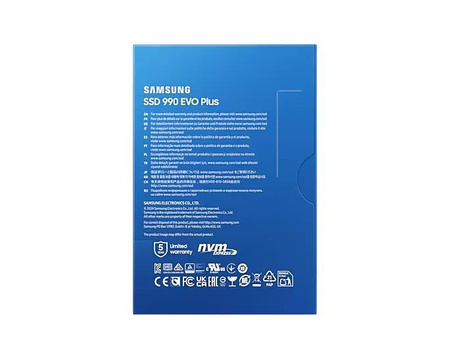 SAMSUNG SSD 990 EVO Plus 1TB M.2 NVMe PCIe