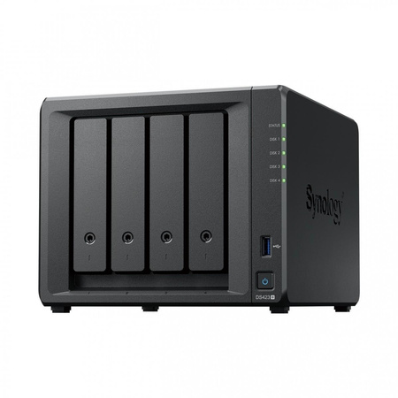 Serwer NAS DS423+ 4x0HDD 2GB J4125 2xRJ45 2xUSB3.2.1 3Y 