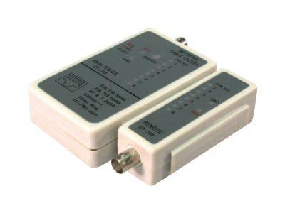 LOGILINK WZ0011 LOGILINK - Tester kabli do złącz RJ45 i BNC z jednostk zdalną