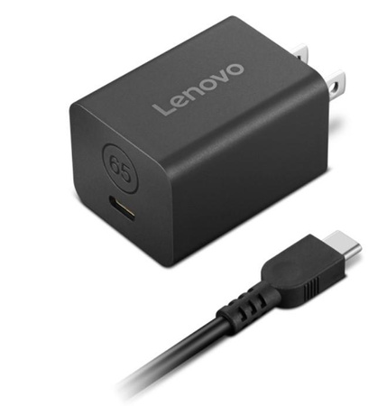 Lenovo Accessories Ładowarka zasilacz GAN NANO 65W USB-C ADAPTER/EU