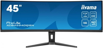 Monitor 44.5 cala XCB4594DQSN-B1 VA,DQHD,165HZ,USB-C-DOCK,RJ45,32:9,1500R,450cd/m2,3000:1,0.8ms,3xUSB,2xHDMI,1xDP,2x3W,PowerDelivery-90W