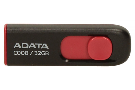 Pendrive  DashDrive Classic C008 32GB USB2.0 czarno-czerwone