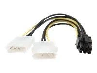 GEMBIRD CC-PSU-6 Gembird kabel rozdzielacz zasilania 2XHDD/6PIN BTX