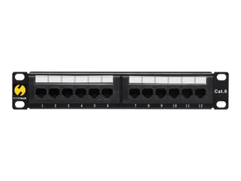 NETRACK 104-16 Netrack patch panel 10, 12 - portów kat. 6 UTP