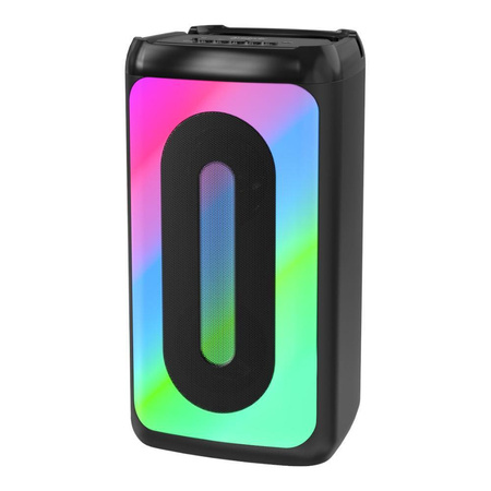 Głośnik Defender CONCERTO Bluetooth 20W MP3/FM/SD/USB/AUX/TWS/LED/MIC KARAOKE czarny + mikrofon - OTW OPAK