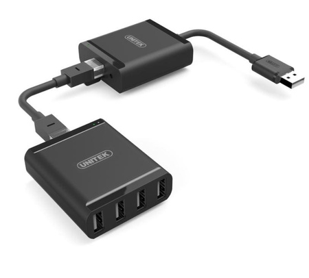 Przedłużacz USB2.0 over IP 4xUSB; 60m; Y-2516 