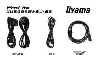 Monitor 25 cali XUB2595WSU-B5 IPS.PIVOT.16:10.USB.DP.HDMI.VGA.2x2W. 300(cd/m2).HAS(150mm)