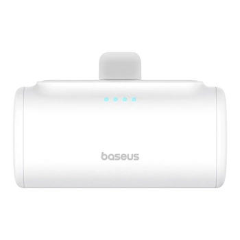 Powerbank Baseus Compact IP 5000mAh 20W USB-C/Lightning (biały)