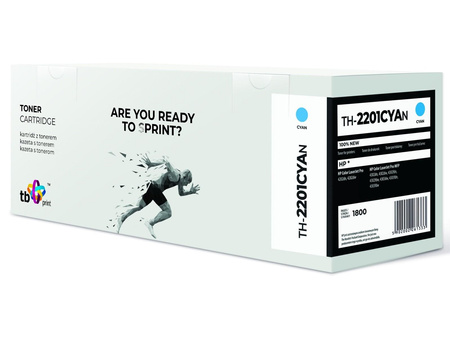 Toner do HP Color LaserJet Pro 4202 W2201A TH-2201CYAN 100% nowy cyan