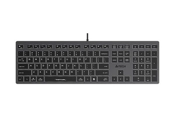 A4TECH FSTYLER FX60H White Backlit wired keyboard