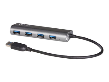 ITEC U3HUB448 i-tec USB 3.0 Metal Charging HUB 4 port z zasilaczem, 4 porty ładujące USB 3.0