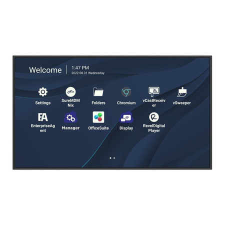 Monitor ViewSonic CDE4330 43" 4K Presentation Display 24/7