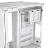 6500X Tempered Glass Mid-Tower, White
