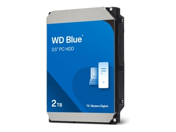 WD Blue 2TB SATA 6Gb/s HDD internal 3.5inch serial ATA 256MB cache 7200 RPM RoHS compliant Bulk