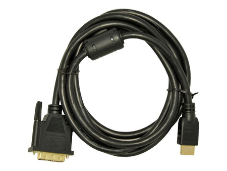 AKYGA Kabel HDMI / DVI AK-AV-11 24+1 pin 1.8m