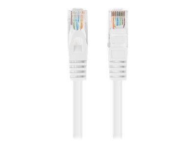 LANBERG Patchcord Cat.6 UTP 0.5m white 10-pack