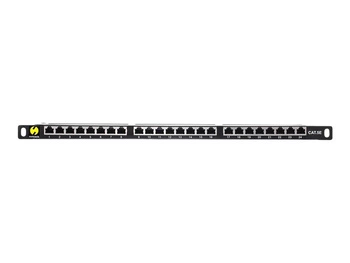 NETRACK 104-12 Netrack patch panel 19 24-porty kat. 5e FTP, 0,5U z półką