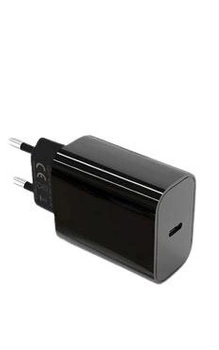 Ładowarka sieciowa USB C 20W Power Delivery czarna