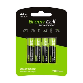 GREENCELL GR02 Green Cell 4x Akumulator AA HR6 2000mAh