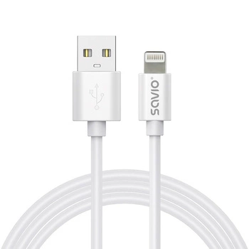 Kabel USB-A do Lightning CL-192 1m biały