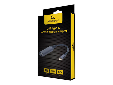 GEMBIRD A-USB3C-VGA-01 Adapter USB Typ-C do VGA