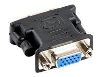 LANBERG AD-0012-BK Lanberg adapter DVI-I(M)(24+5) Dual Link->VGA(15F)