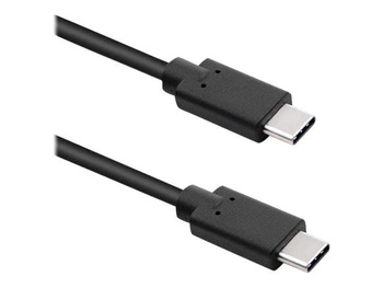 QOLTEC 52353 Kabel USB 3.1 typ C męski USB 3.1 typ C męski 3m Czarny