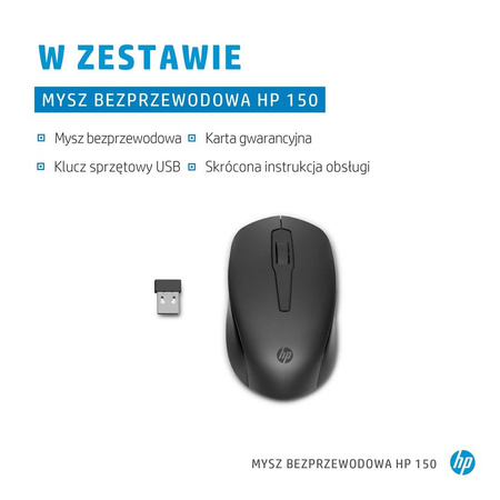 HP Mysz bezprzewodowa 150 2S9L1AA