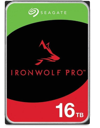 Dysk IronWolfPro 16TB  3.5'' 256MB ST16000NT001 