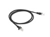PATCHCORD KAT.6 UTP 1M CZARNY FLUKE PASSED LANBERG 10-PACK
