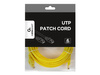 GEMBIRD patchcord kat 6 zalewane końcówki 5m żółty
