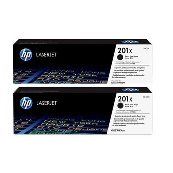 HP CF400XD Toner HP 201X black black 2pack Color LaserJet M252n M252dw M277n M274n